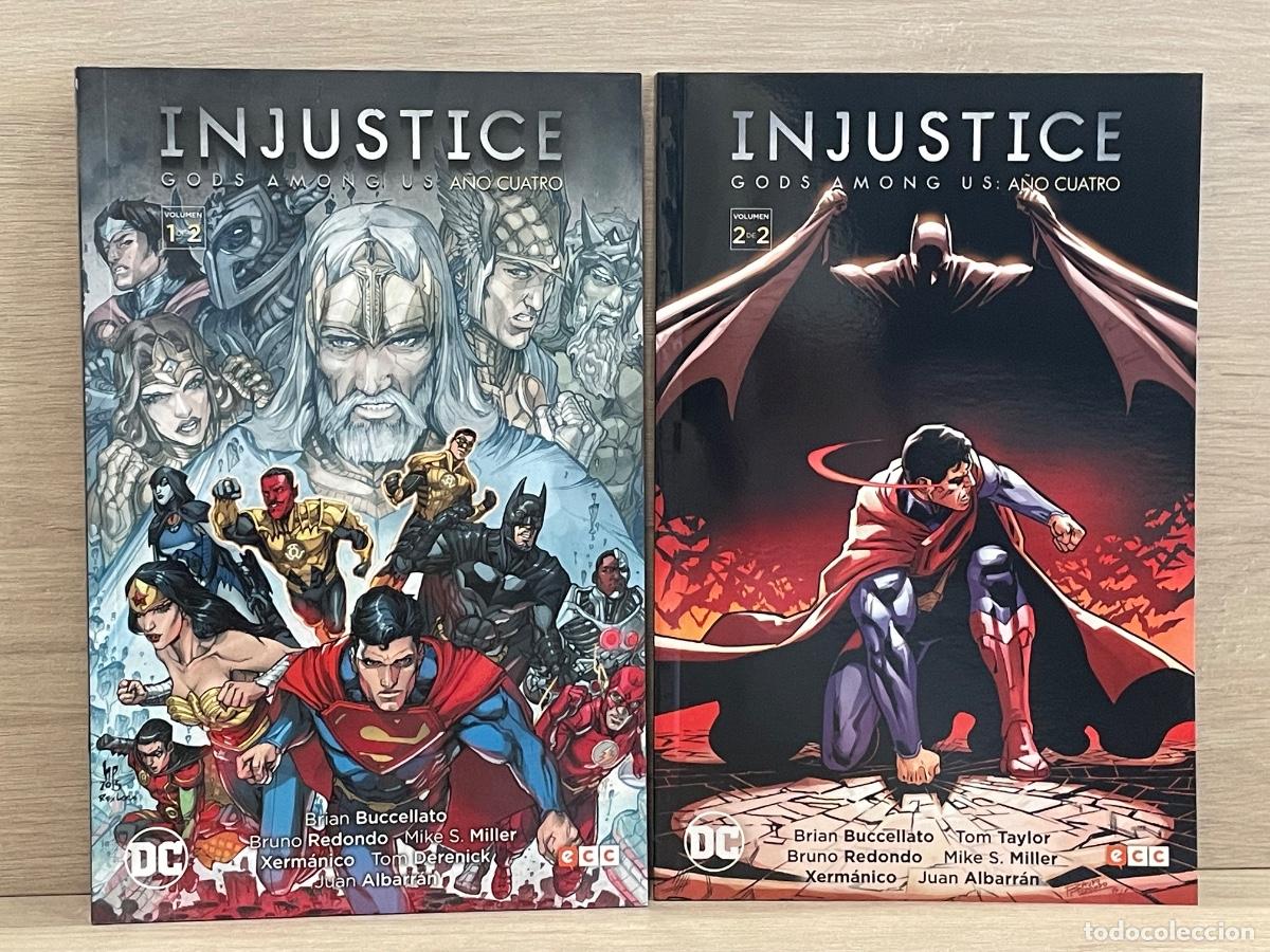 C&oacute;mics: Injustice: Gods Among Us. A&ntilde;o cuatro - Completo 2 tomos - Brian Buccellato, Bruno Redondo - ECC