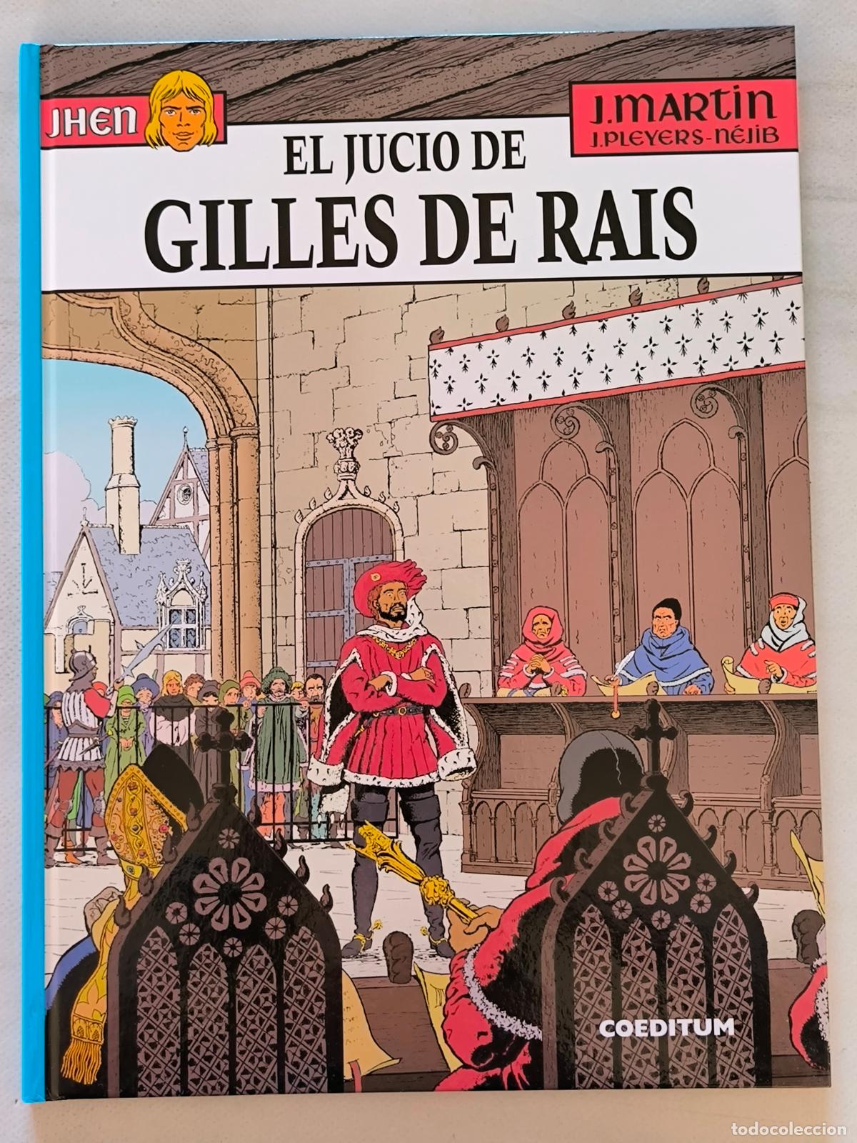 C&oacute;mics: EL JUICIO DE GILLIES DE RAIS - LAS AVENTURAS DE JHEN N&ordm; 17 - COEDITUM - TAPA DURA (371*w)
