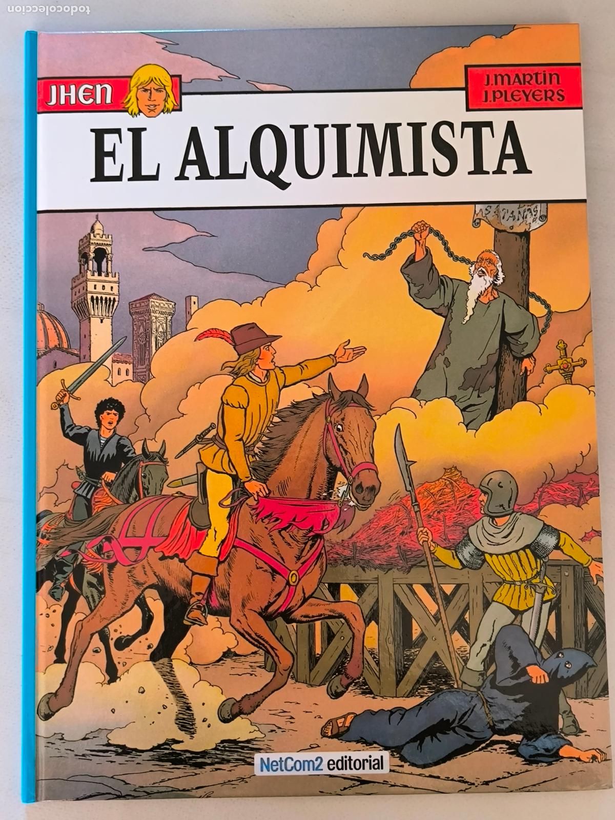 C&oacute;mics: EL ALQUIMISTA - LAS AVENTURAS DE JHEN N&ordm; 7 - NETCOM2 - TAPA DURA (IT)