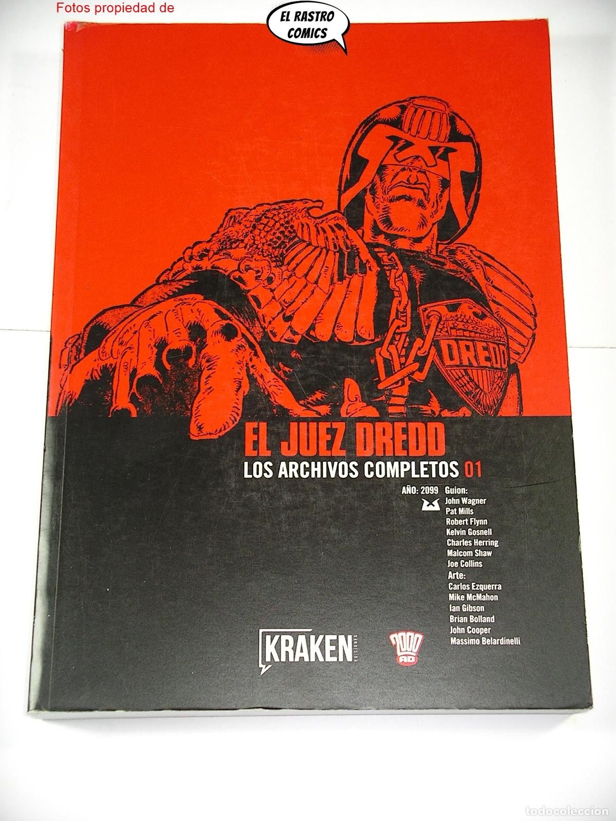 C&oacute;mics: El Juez Dredd, Los archivos completos 01, ed. Kraken 2014, (integral 1) (E) - Foto 2