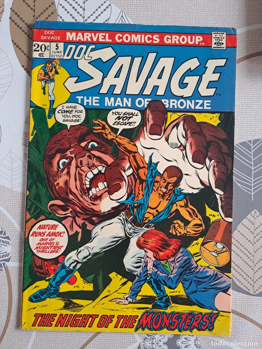 C&oacute;mics: Doc Savage 5, The man of bronze, Marvel comics group - Foto 1
