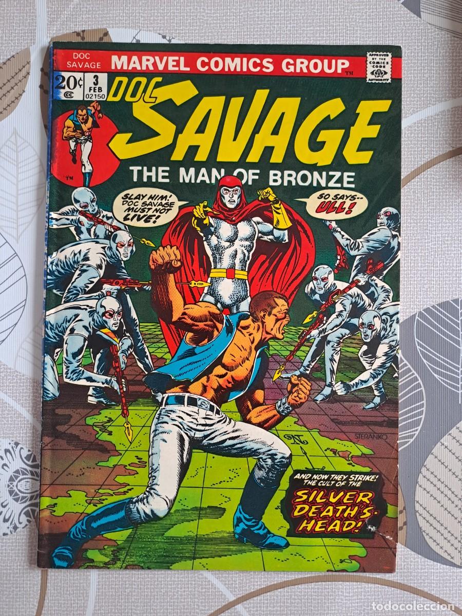 Comics: Doc Savage 3, The man of bronze, Marvel comics group