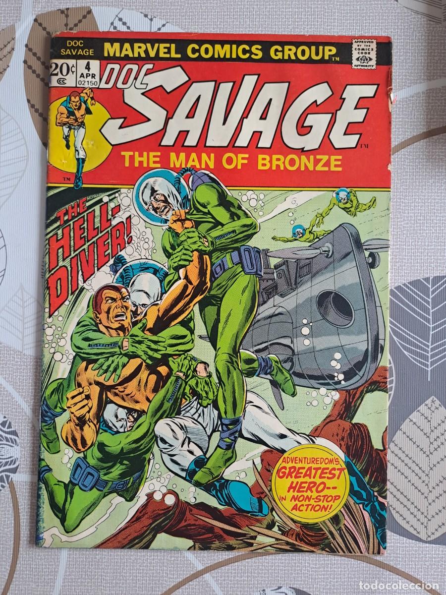 C&oacute;mics: Doc Savage 4, The man of bronze, Marvel comics group - Foto 1