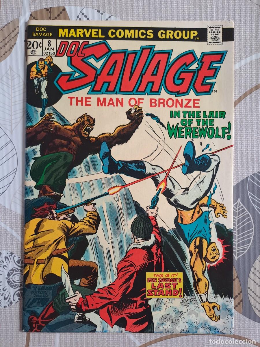 Comics: Doc Savage 8, The man of bronze, Marvel comics group