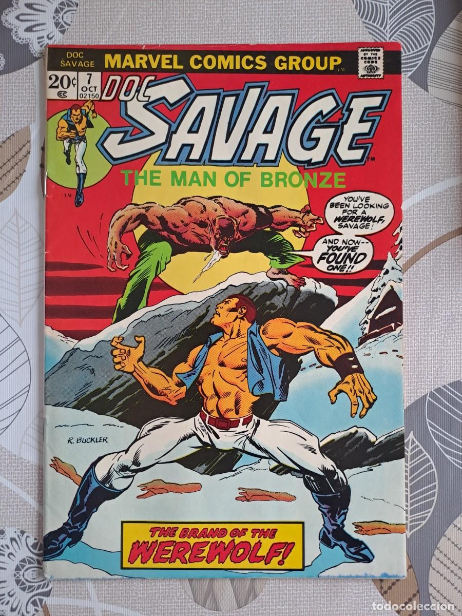 C&oacute;mics: Doc Savage 7, The man of bronze, Marvel comics group - Foto 1