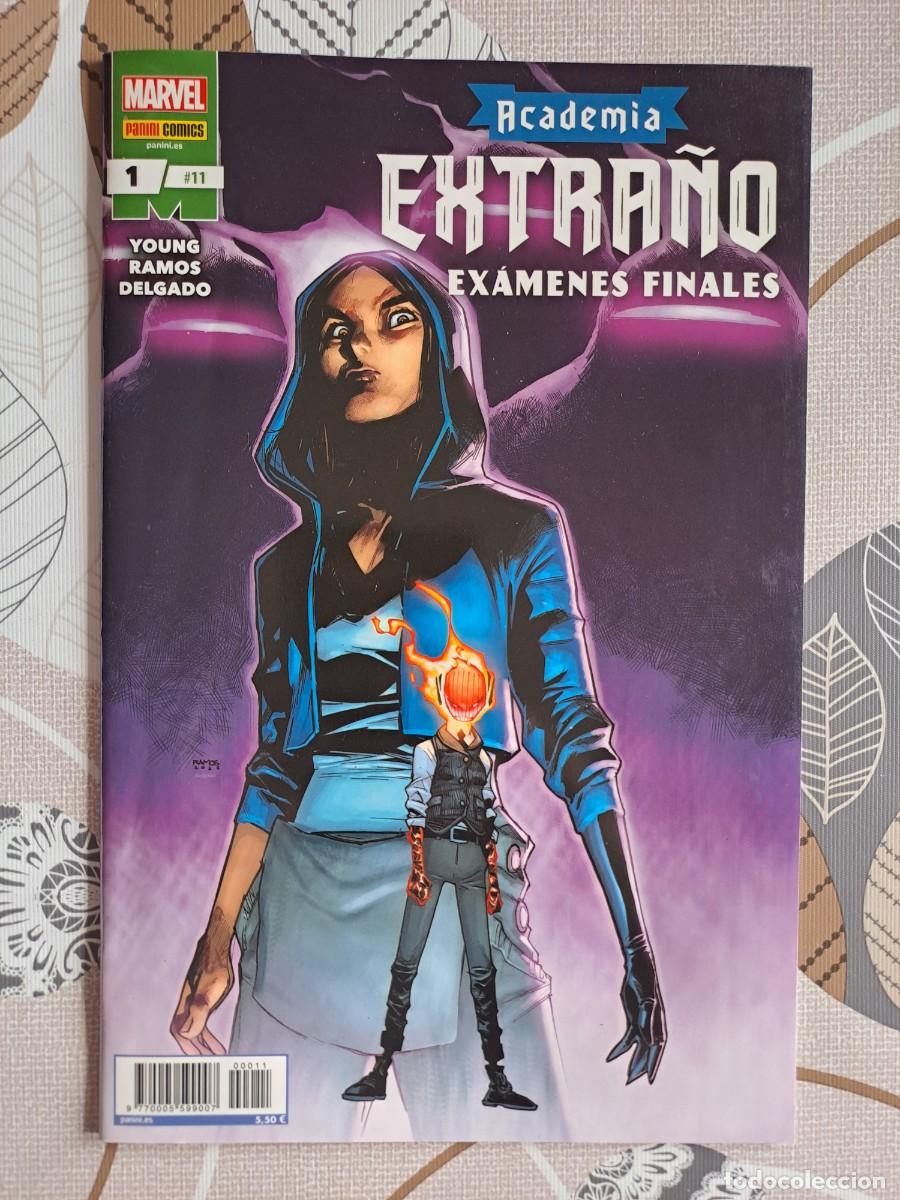 Comics: Academia extra&ntilde;o ex&aacute;menes finales 1, Panini en muy buen estado Bolsa DA