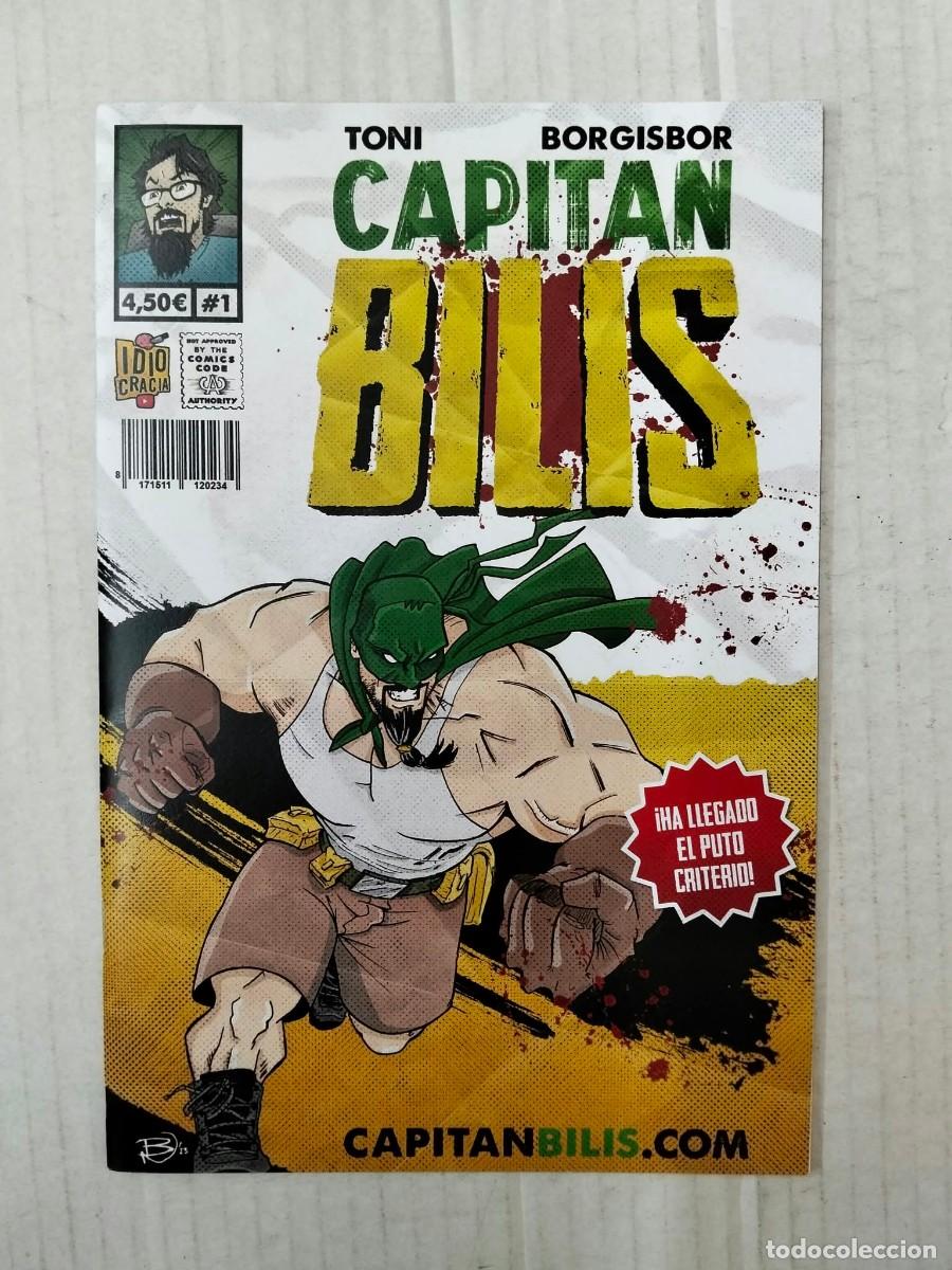 Comics: CAPIT&Aacute;N BILIS n&ordm; 1, por Toni y Borgisbor. IDIOCRACIA