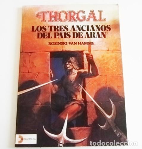 C&oacute;mics: THORGAL LOS TRES ANCIANOS DEL PA&Iacute;S DE ARAN C&Oacute;MIC ROSINSKI J VAN HAMME AVENTURA &iquest;A&Ntilde;OS 80? DISTRINOVEL