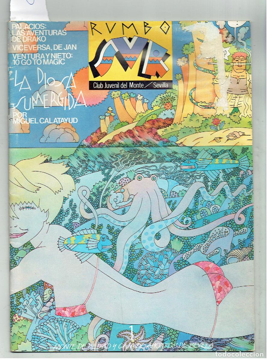 C&oacute;mics: RUMBO SUR. CLUB JUVENIL LAS AVENTURAS DE DRAKO / VICEVERSA / VENTURA. EL MONTE. N&ordm; 1. (C/A26 RUM