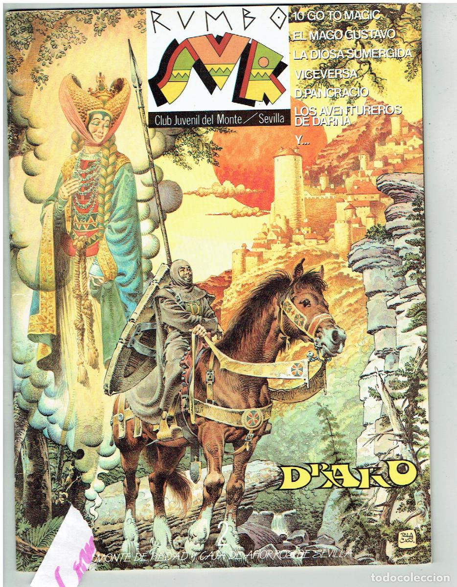 C&oacute;mics: RUMBO SUR. CLUB JUVENIL EL MONTE. N&ordm; 2. DRAKO / VICEVERSA / RIO TINTO, AGUAS ROJAS. (C/A26 RUM