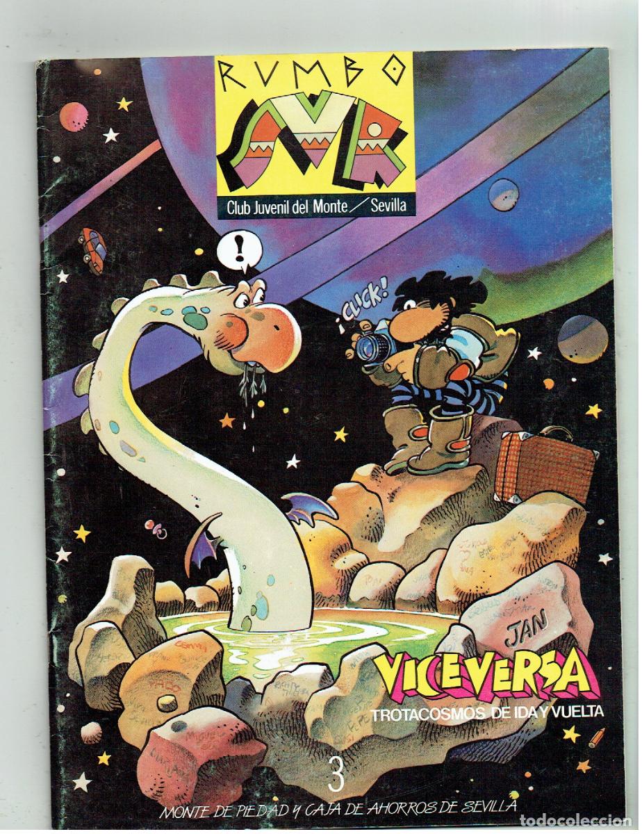 Comics: RUMBO SUR. CLUB JUVENIL EL MONTE. N&ordm; 3. VICEVERSA, TROTACOSMOS DE IDA Y VUELTA. (C/A26 RUM)