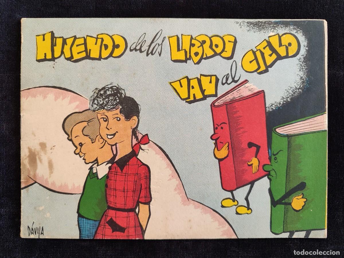 Comics: HUYENDO DE LOS LIBROS, VAN AL CIELO, N&ordm; 15. ED. GR&Aacute;FICAS LABORDE y LABAYEN. TOLOSA. A&Ntilde;OS 40