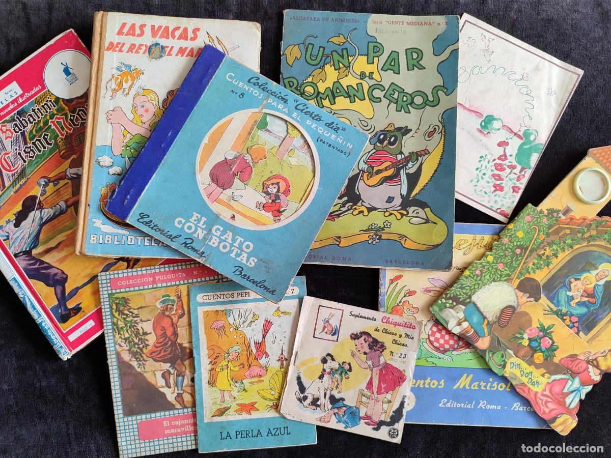 Comics: LOTE 10 CUENTOS LIBROS PARA NI&Ntilde;OS y NI&Ntilde;AS. DIFERENTES EDITORIALES. A&Ntilde;OS 40-50