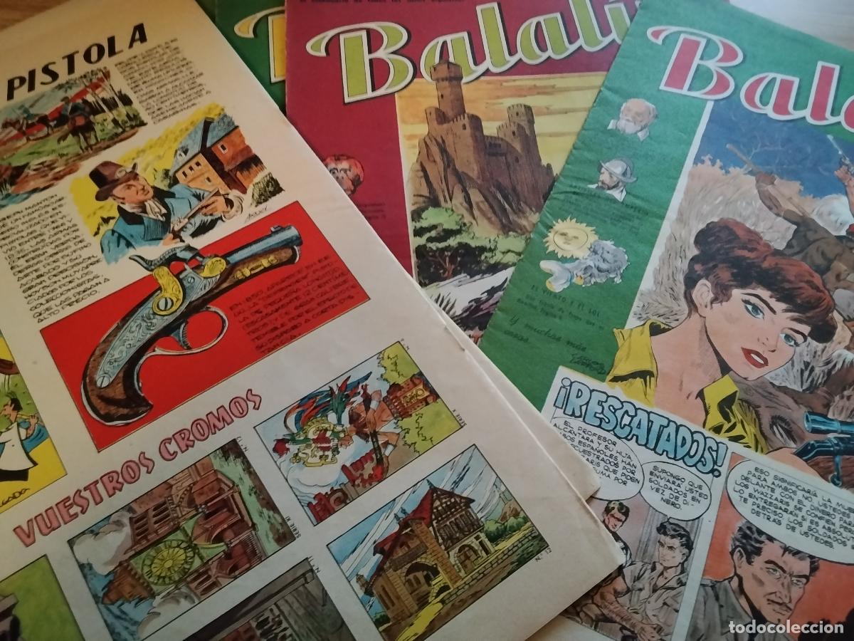 C&oacute;mics: BALALIN - 8 EJEMPLARES -A&Ntilde;O 1957 - Foto 6