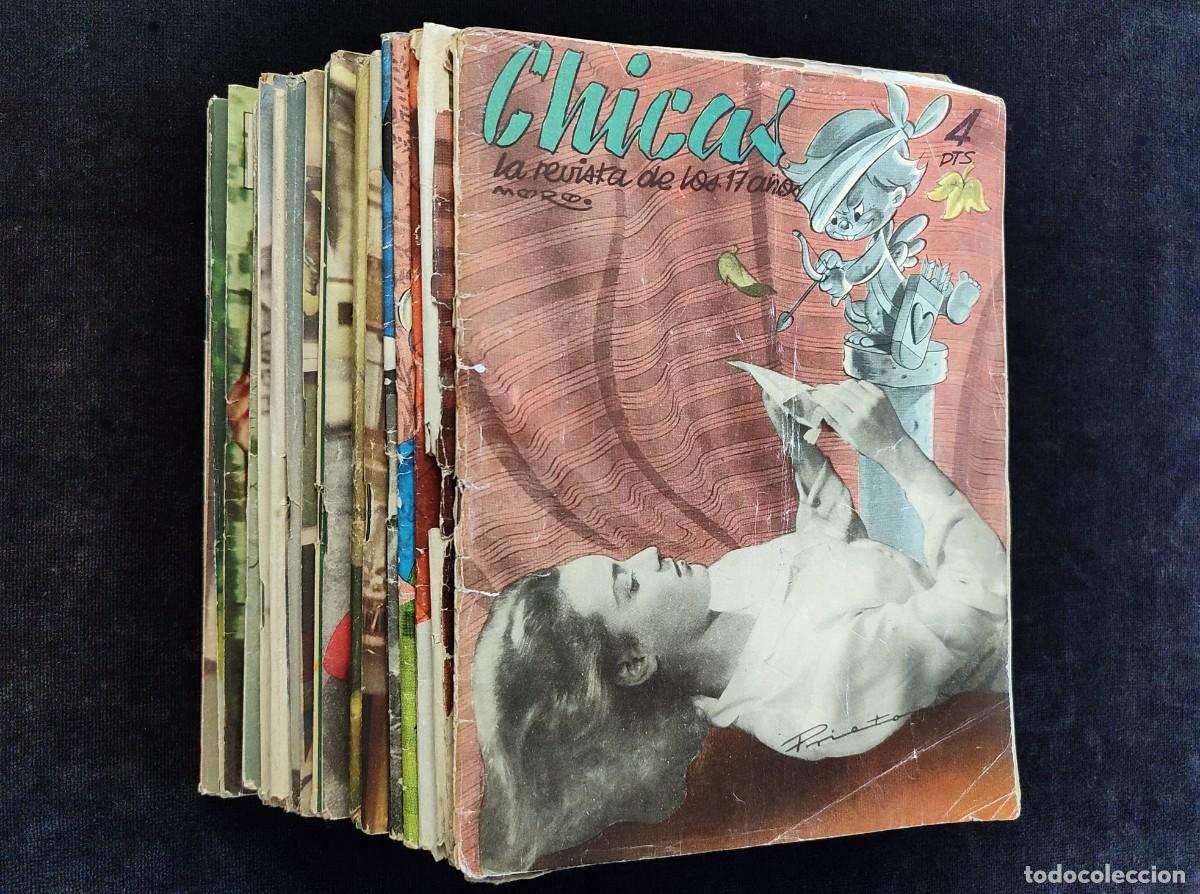 C&oacute;mics: LOTE DE 21 REVISTAS CHICAS LA REVISTA DE LOS 17 A&Ntilde;OS. 2&ordf; y 3&ordf; &Eacute;POCA. ED. GILSA, 1952-1961
