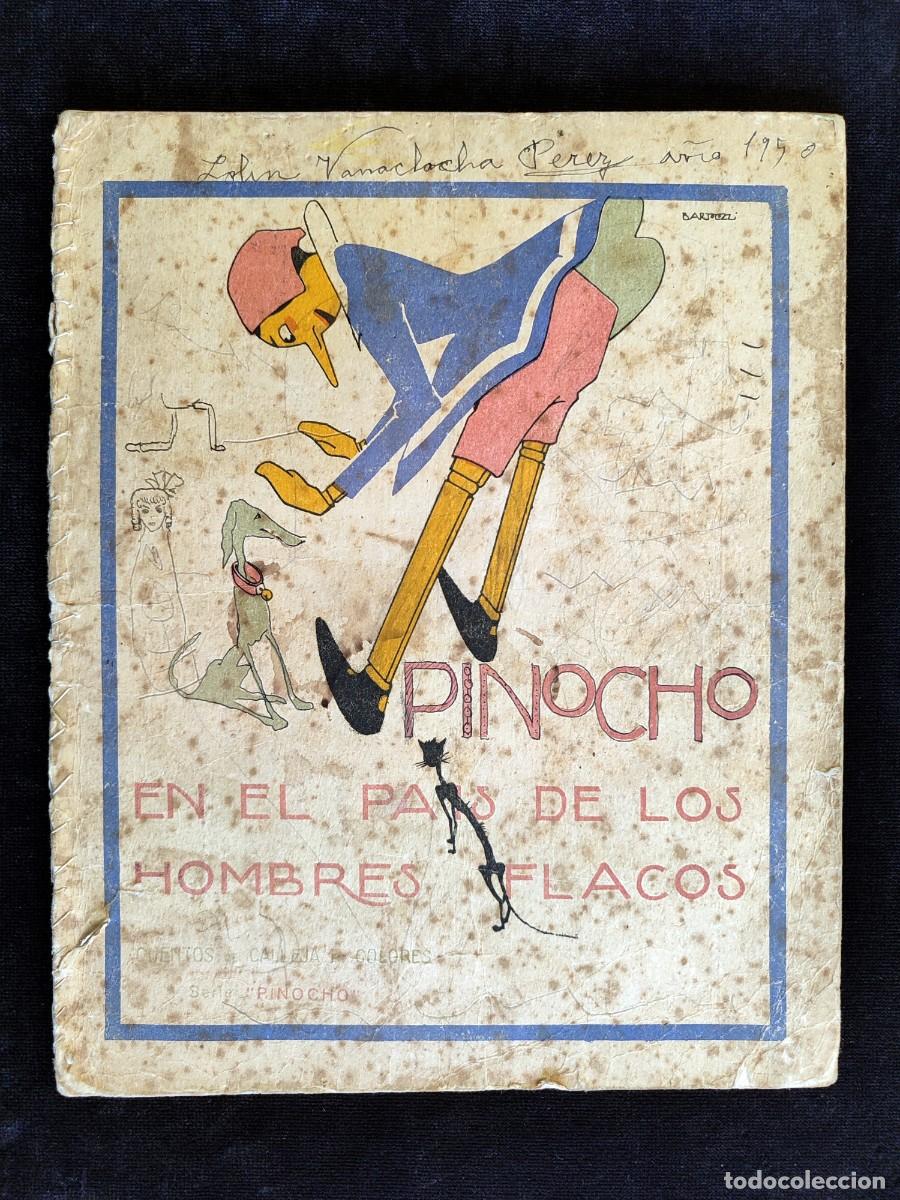 C&oacute;mics: PINOCHO EN EL PA&Iacute;S DE LOS HOMBRES FLACOS, CUENTOS DE CALLEJA EN COLORES, 1919