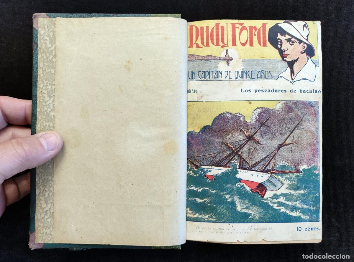 Comics: RUDY FORD, UN CAPITAN DE QUINCE A&Ntilde;OS. 32 N&Uacute;MEROS. CUBIERTAS ORIGINALES. COMPLETA. 1915