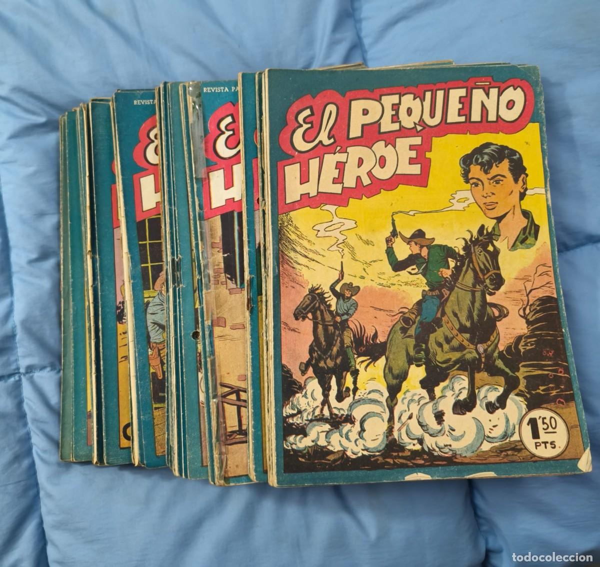 C&oacute;mics: T&iacute;tulo: El Peque&ntilde;o H&eacute;roe - Colecci&oacute;n completa 120 ejemplares - Editorial Maga - A&ntilde;os 50