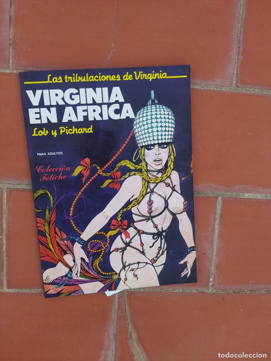 C&oacute;mics: comic las tribulaciones de virginia VIRGINIA EN AFRICA pichard y lob tapa blanda