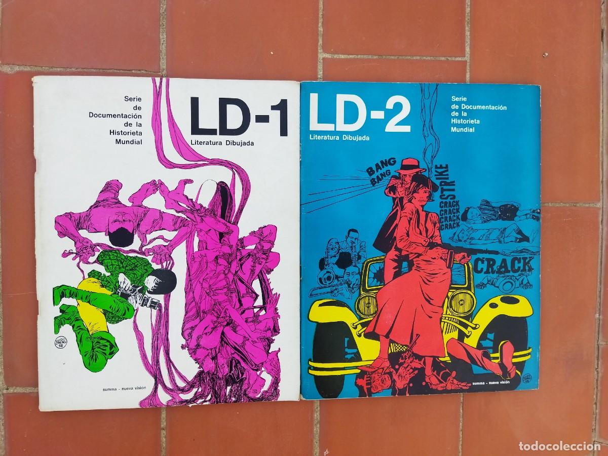 Comics: lote de 2 comics LD- 1- y LD 2 literatura dibujada summa tapa blanda