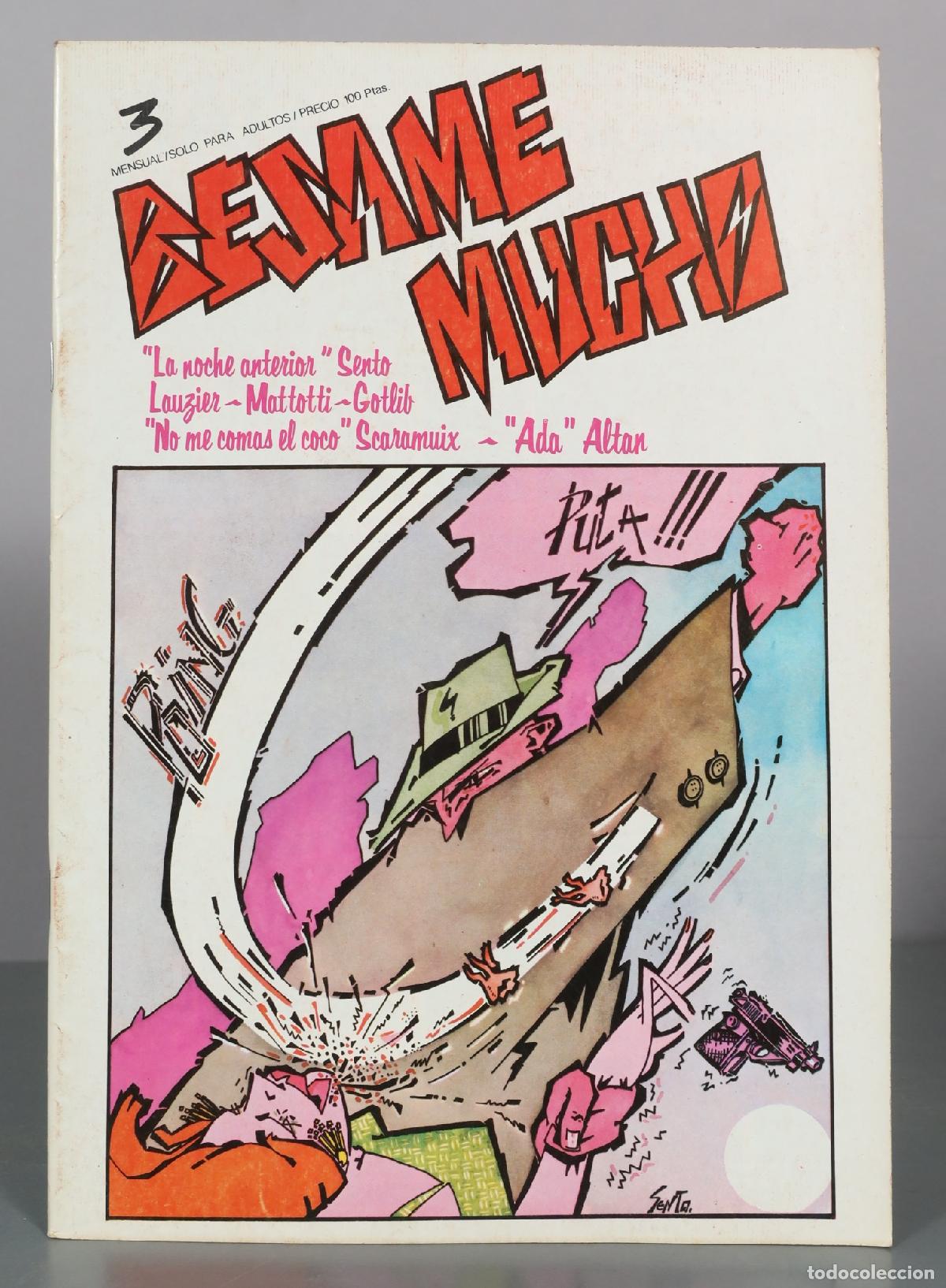 Comics : Besame Mucho - Sento, Lauzier, Mattotti, Gotlib, Scaramuix, Altan NUMERO 3