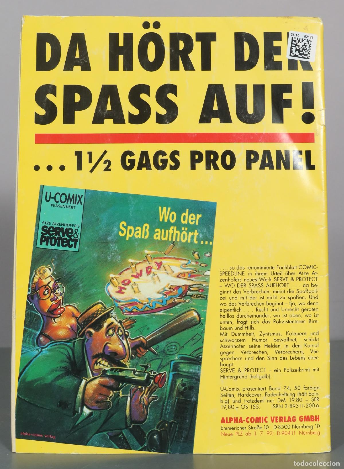 C&oacute;mics: U-Comix - Edika - Ptiluc - Boucq - Alpha-Comic Verlag - Foto 2