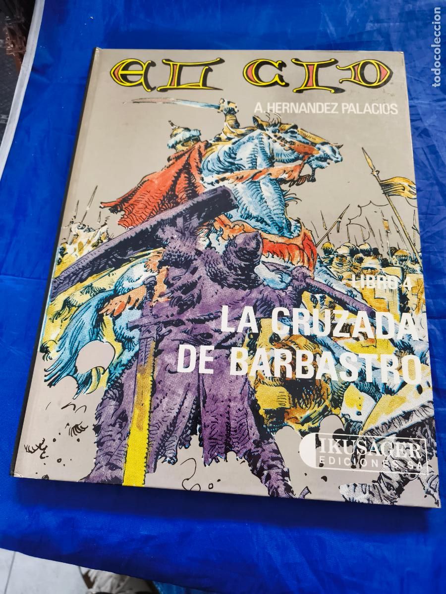 Comics: IM&Aacute;GENES DE LA HISTORIA #9 El Cid 4 Ikusager CPB