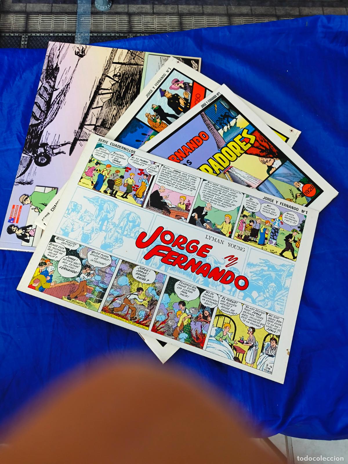 Comics: JORGE Y FERNANDO - GRANDES CL&Aacute;SICOS DE LOS COMICS - SERIE CUADERNILLOS - COMPLET muy buen estado CPB