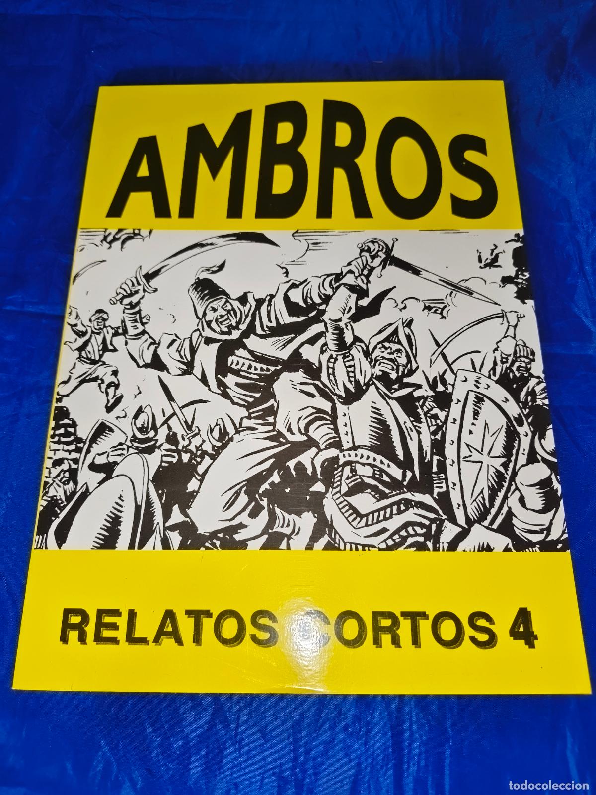 Comics: AMBR&Oacute;S: RELATOS CORTOS 4 (Ambr&oacute;s) El Bolet&iacute;n, 1995. muy buen estado CPB