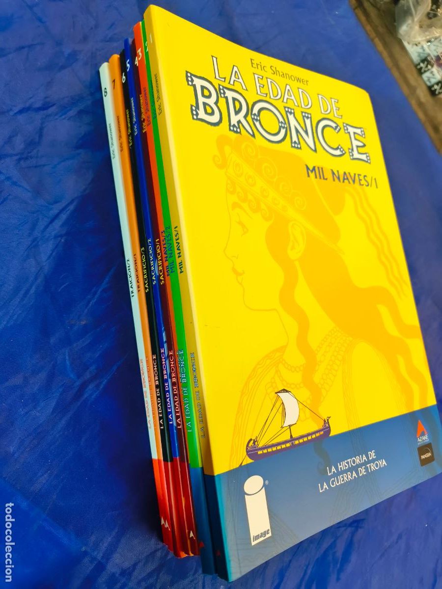 C&oacute;mics: LA EDAD DE BRONCE/ COMPLETA. Eric Shanower muy buen estado CPB - Foto 1