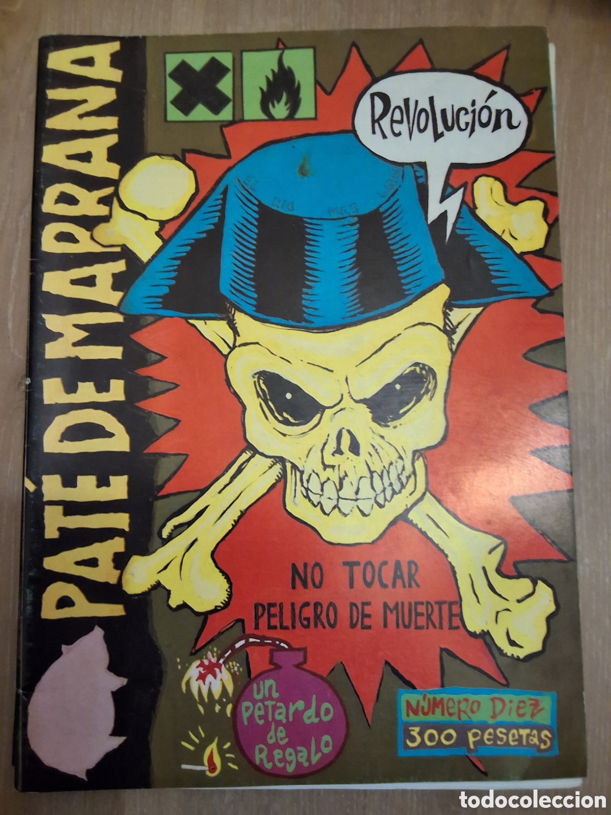 C&oacute;mics: Pate de marrano comic fanzine n&uacute;mero 10 revoluci&oacute;n edita pateticas