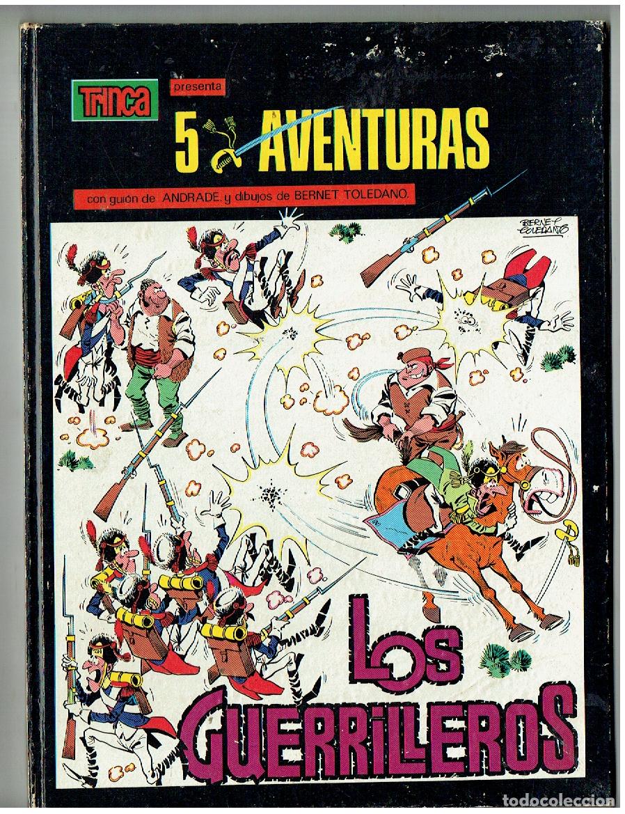 C&oacute;mics: TRINCA. N&ordm; 3. LOS GUERRILLEROS. 5 AVENTURAS. DONCEL, 1970. (B/A27 RUM)