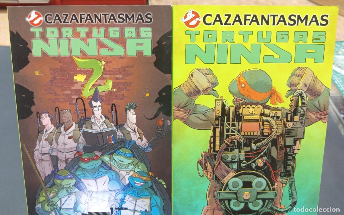 C&oacute;mics: Cazafantasmas tortugas ninja completa 2 n&uacute;meros, Fandogamia