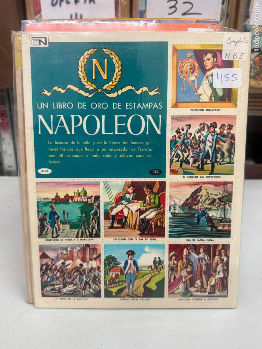 C&oacute;mics: EL LIBRO DE ORO DE LAS ESTAMPAS NAPOLEON - Foto 1