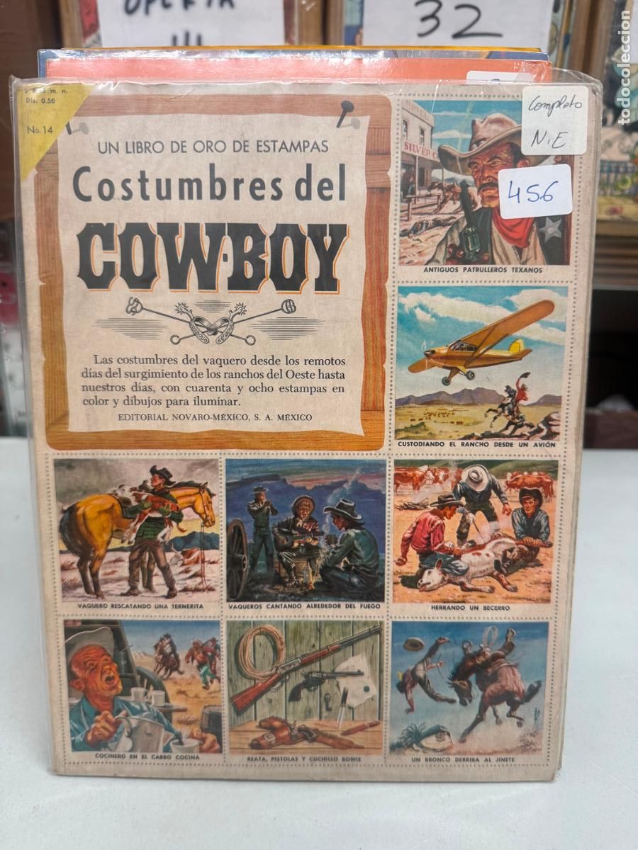 C&oacute;mics: EL LIBRO DE ORO DE LAS ESTAMPAS COSTUMBRES DEL COW-BOY - Foto 1