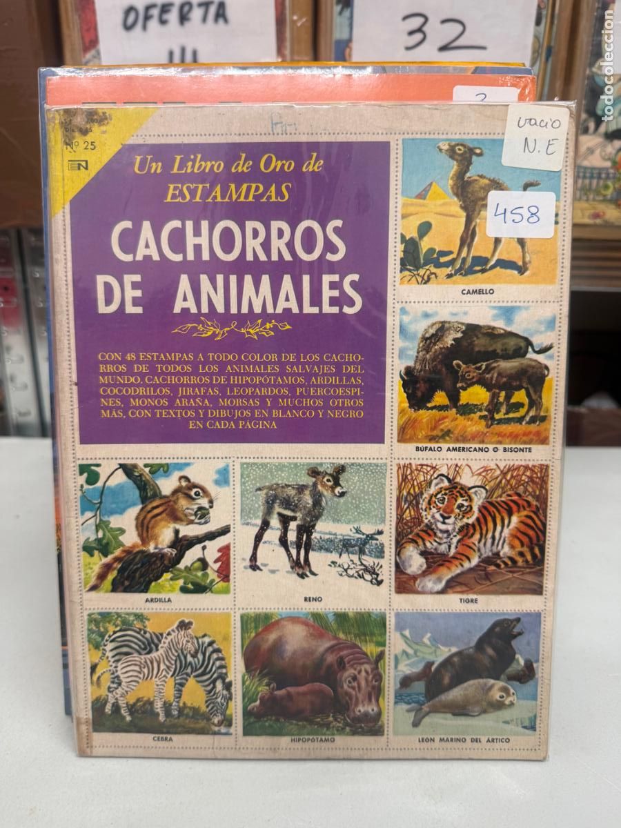 Comics: EL LIBRO DE ORO DE LAS ESTAMPAS CACHORROS DE ANIMALES