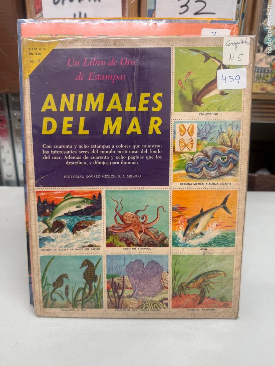 C&oacute;mics: EL LIBRO DE ORO DE LAS ESTAMPAS ANIMALES DEL MAR - Foto 1