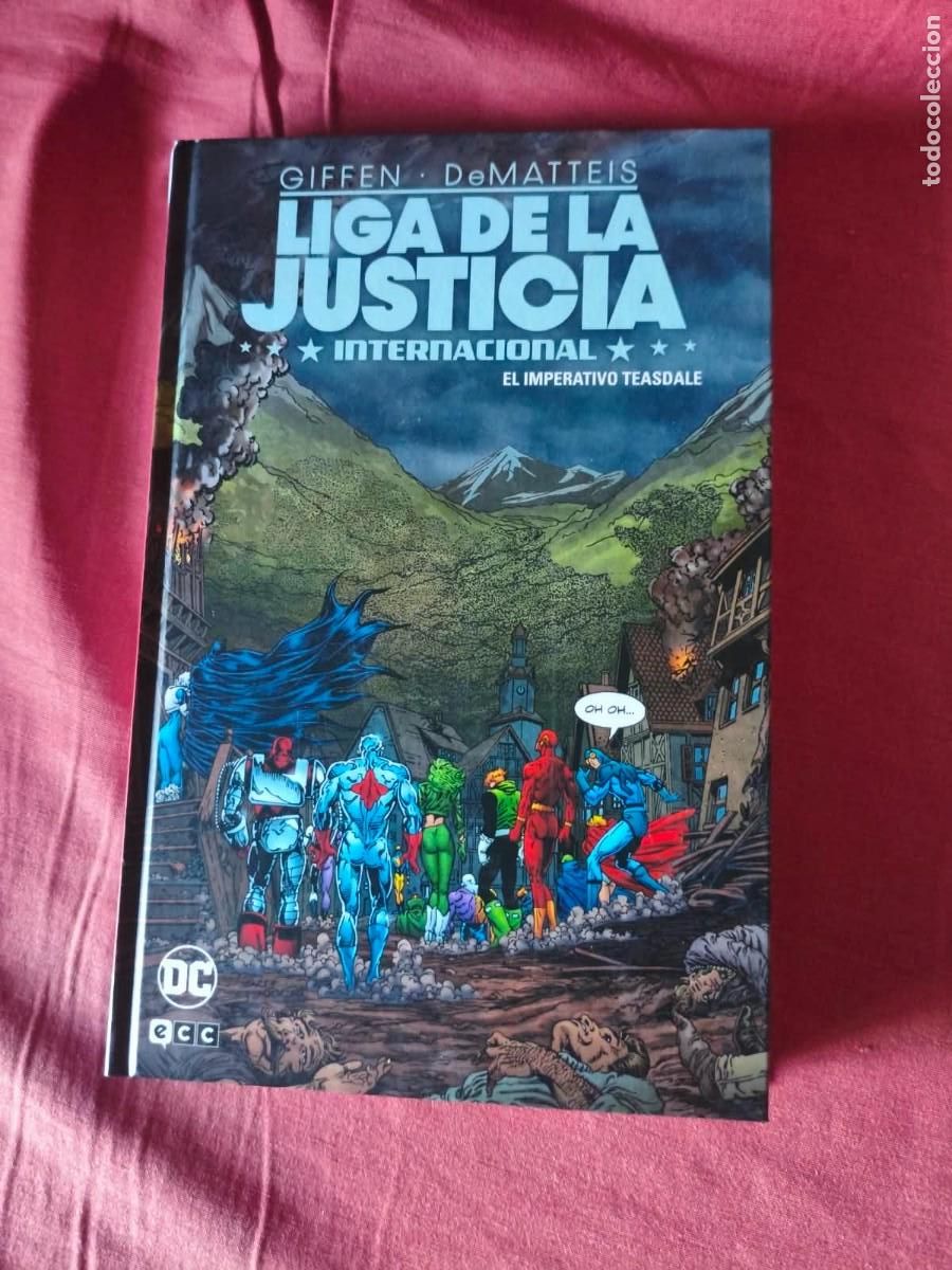 C&oacute;mics: Liga de la Justicia Internacional 4 Ecc El Imperativo Teasdale - Giffen De Matteis Hughes Sears