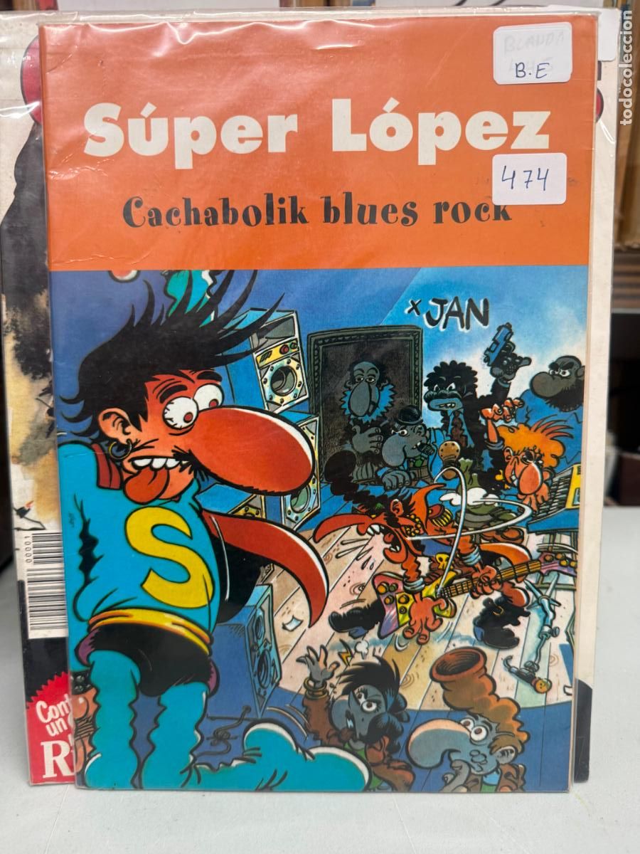 Comics: SUPER LOPEZ CACHABOLIK BLUES ROCK