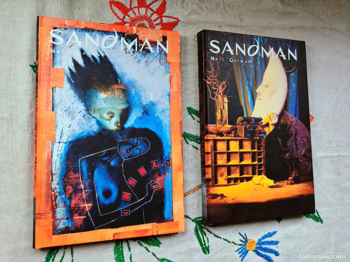 C&oacute;mics: Colecci&oacute;n C&oacute;mic Sandman, n&uacute;meros 4- Estaci&oacute;n de Nieblas y 6- F&aacute;bulas y Reflejos. Gaiman. ECC