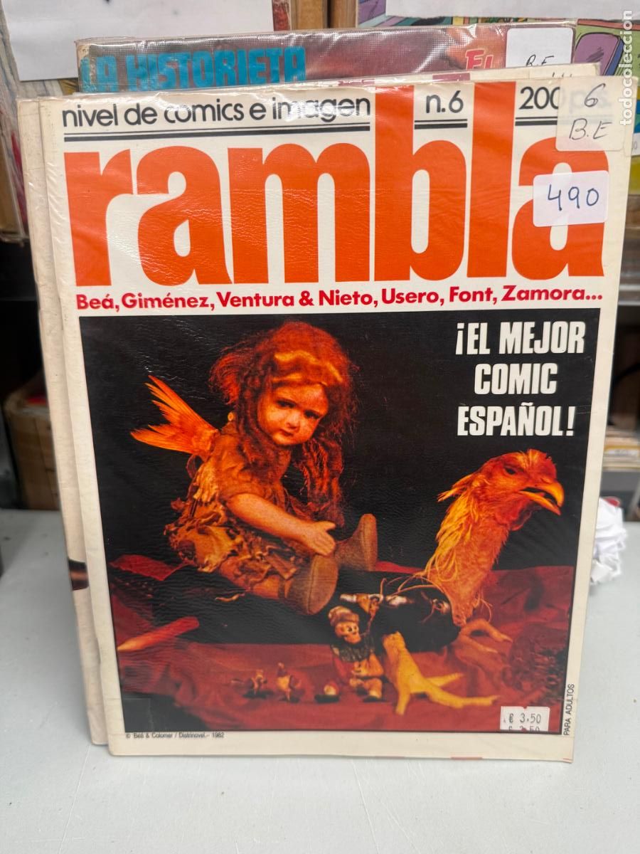 C&oacute;mics: RAMBLA EDITORIAL DISTRINOVEL NUMERO 6