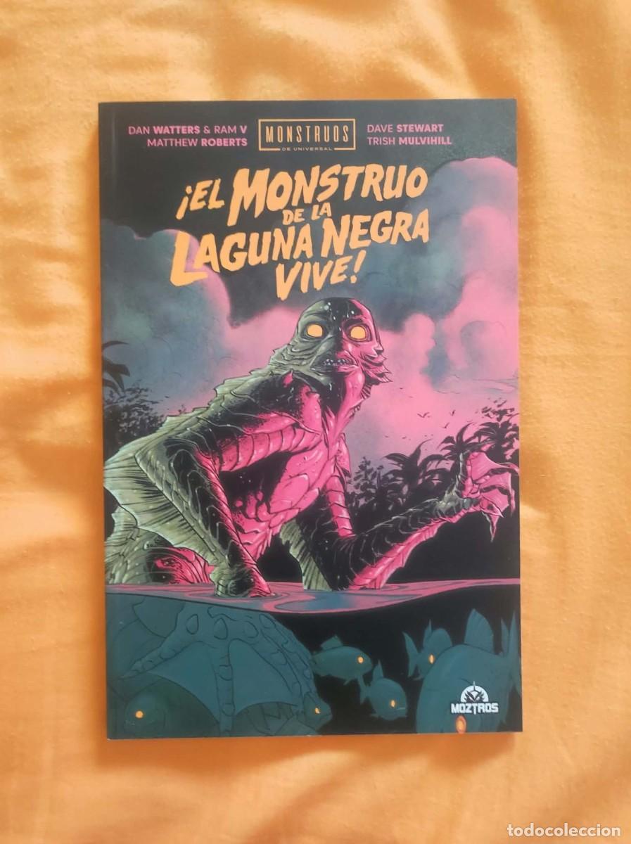C&oacute;mics: MONSTRUOS DE LA UNIVERSAL: &iexcl;EL MONSTRUO DE LA LAGUNA NEGRA VIVE!, de Ram V y Matthew Roberts