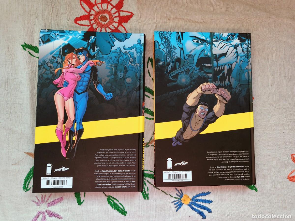 C&oacute;mics: Invencible 6 y 10. Robert Kirkman. ECC. DC Comics. Edici&oacute;n en tapa dura - Foto 3
