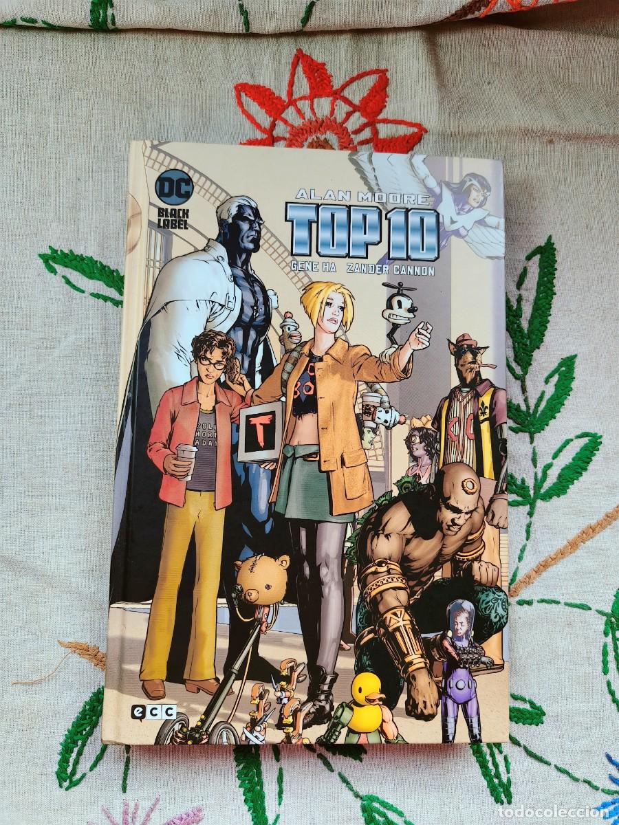 C&oacute;mics: Top 10. Integral. Alan Moore. ECC. DC. Castellano. Tapa dura. - Foto 1