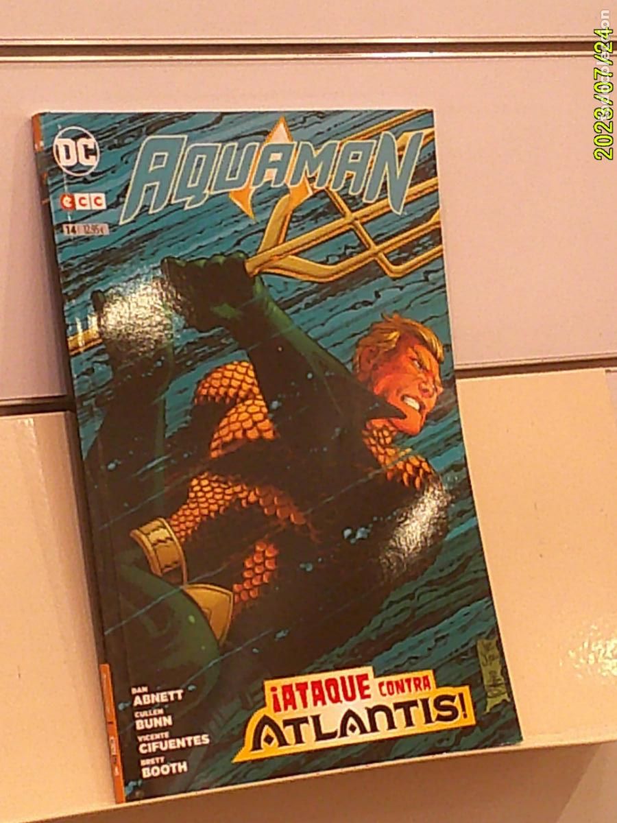 C&oacute;mics: AQUAMAN N&ordm; 14 &iexcl;ATAQUE CONTRA ATLANTIS! DC - ECC OFERTA