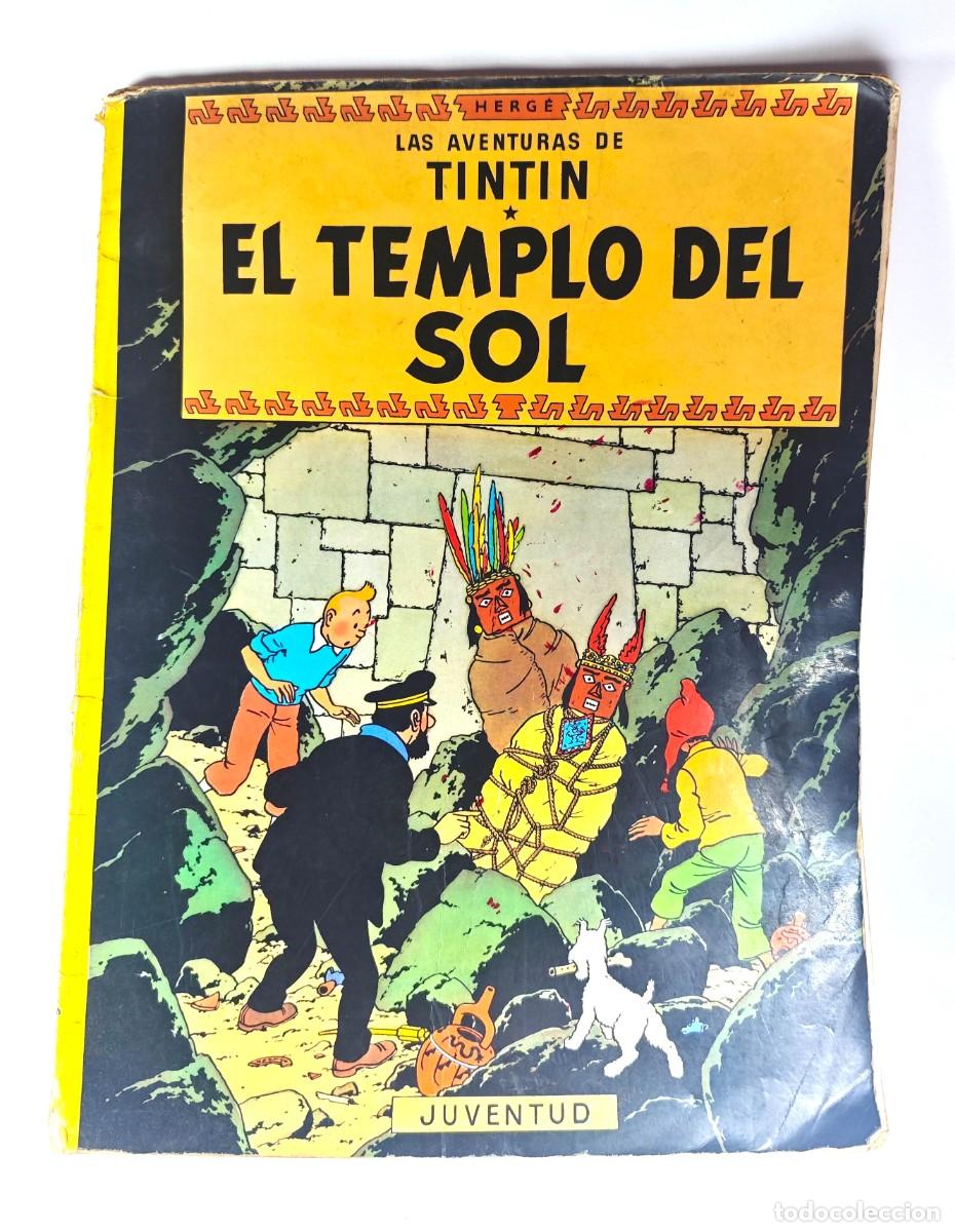 C&oacute;mics: TINT&Iacute;N &ndash; EL TEMPLO DEL SOL &ndash; HERG&Eacute; &ndash; EDITORIAL JUVENTUD &ndash; 6.&ordf; EDICI&Oacute;N 1981 &ndash; TAPA DURA