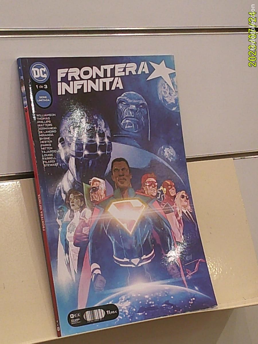 C&oacute;mics: FRONTERA INFINITA N&ordm; 1 DE 3 DC - ECC OFERTA - Foto 1