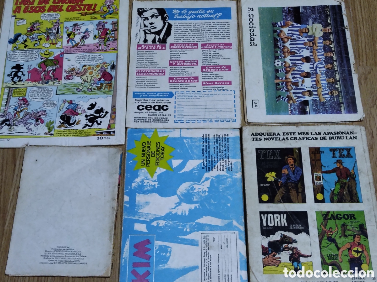 C&oacute;mics: Seis comics antiguos del Oeste - Foto 4