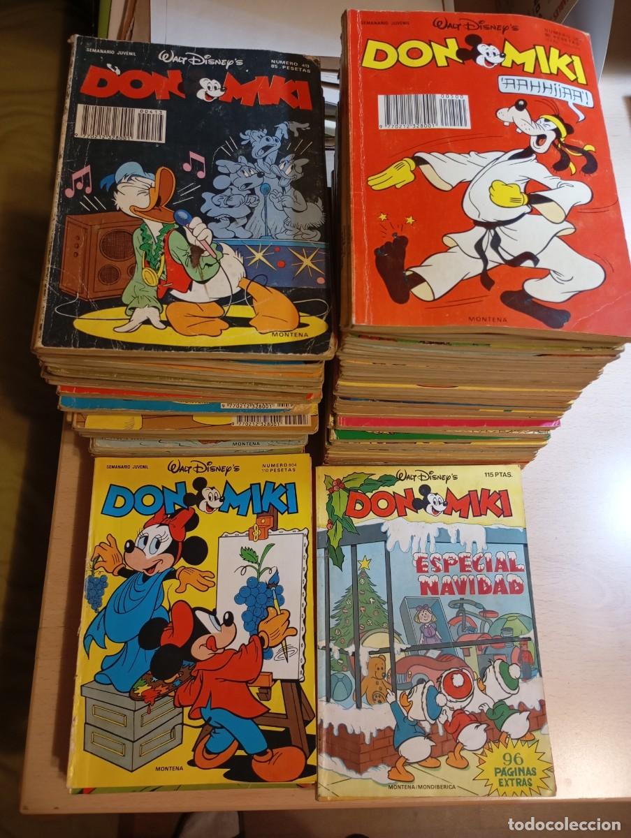 Comics: DON MIKI. C&oacute;mic. Lote 76 ejemplares diferentes.