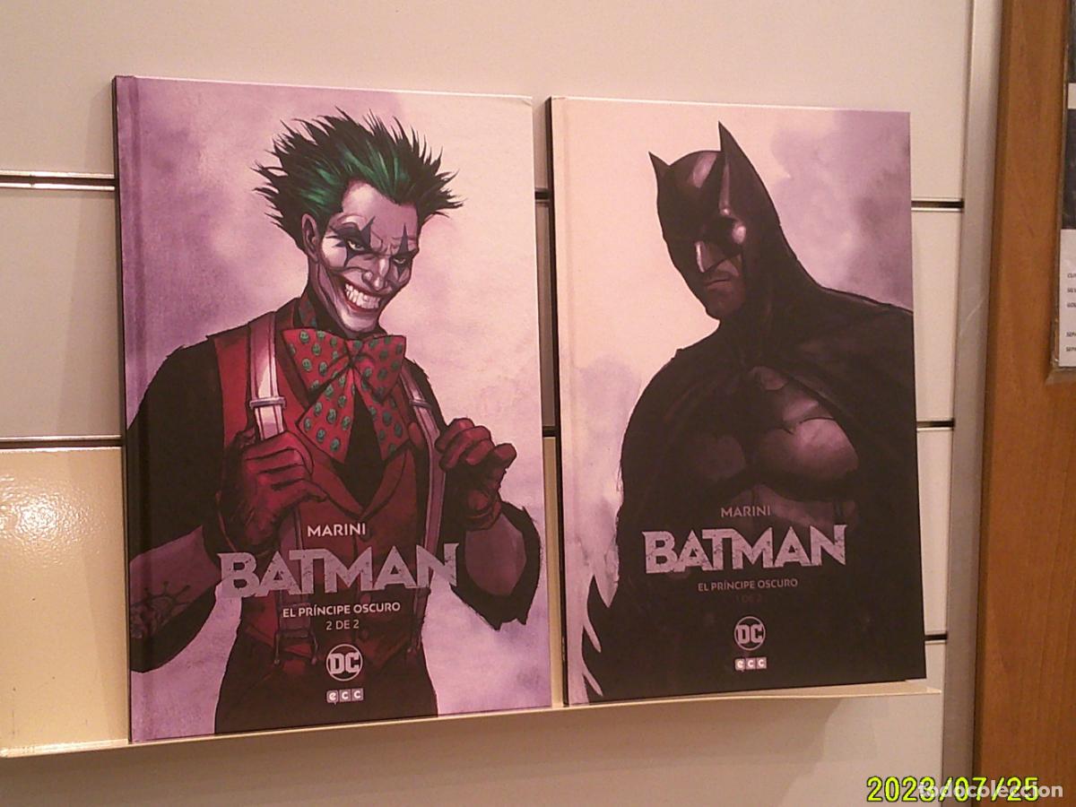 C&oacute;mics: BATMAN EL PRINCIPE OSCURO COMPLETA 2 TOMOS TAPA DURA DC - ECC OFERTA